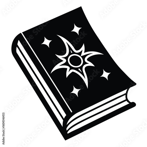 Tattoo artist element isolated tattoo reference book on white background