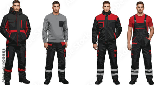 Professional Workwear Collection: Versatile Uniforms for Industrial, Construction, and Safety Roles