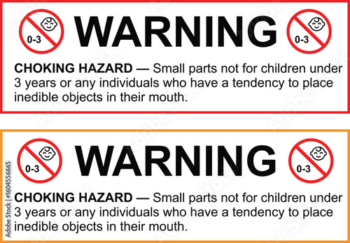 Not for Children Under 3 – Choking Hazard