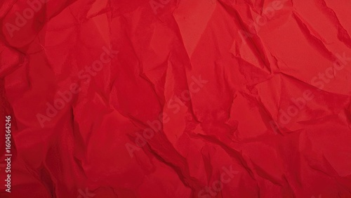 Wallpaper Mural Textured red paper with creases in abstract style Torontodigital.ca