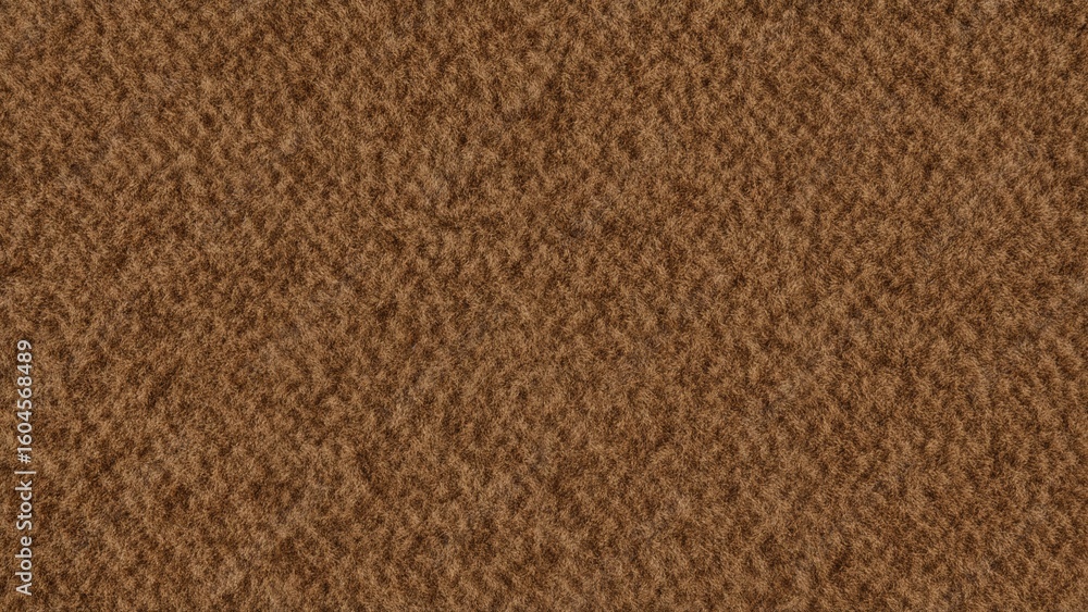 Fototapeta premium Texture of soft brown wool fabric with prominent weave