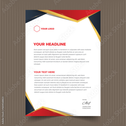 Professional letterhead