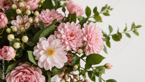 Synthetic flowers for decorating indoor spaces