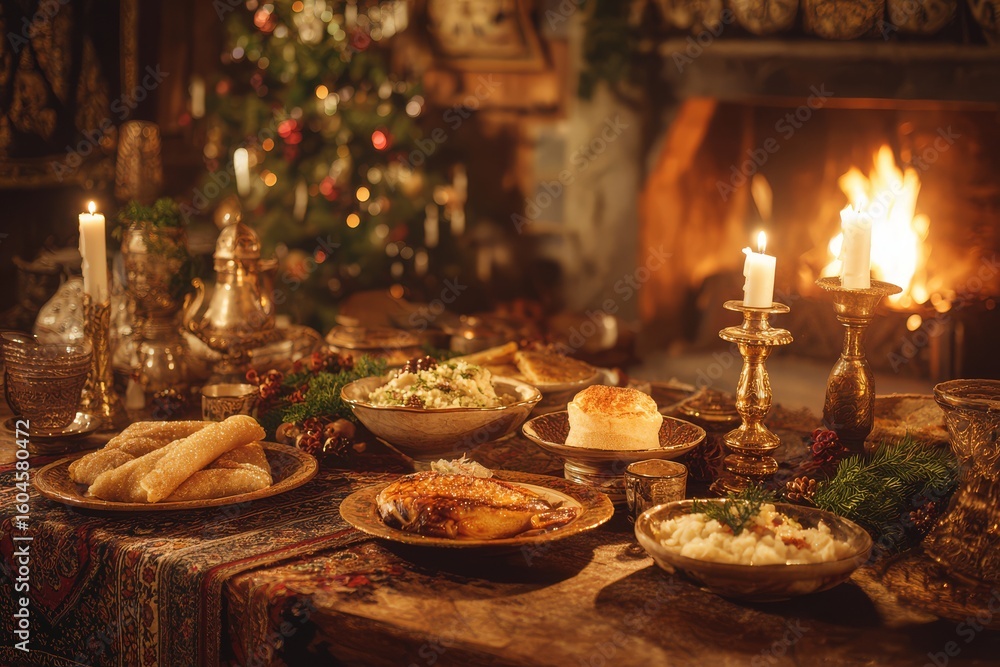 Traditional Polish Wigilia Christmas Dinner Traditional Polish Wigilia Christmas Dinner