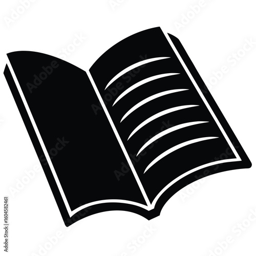 Interior designer element isolated design magazine on white background