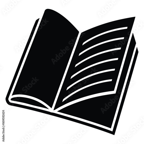 Interior designer element isolated design magazine on white background