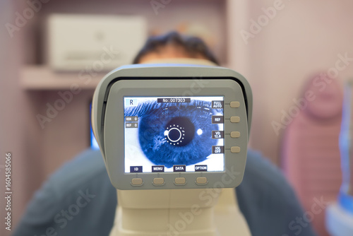 Fully automatic tonometer and pachymeter, easily measures intraocular pressure in the right and left eyes. Eye exams. Eye care supplies, ophthalmics.