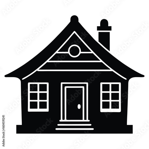 Interior designer element isolated home decor item on white background