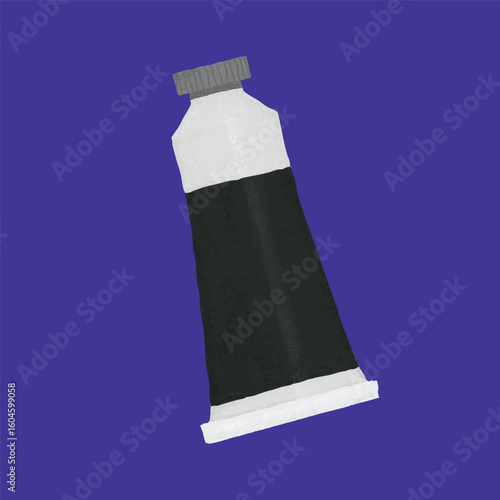 Creative Stationery Illustration – Tube Paint