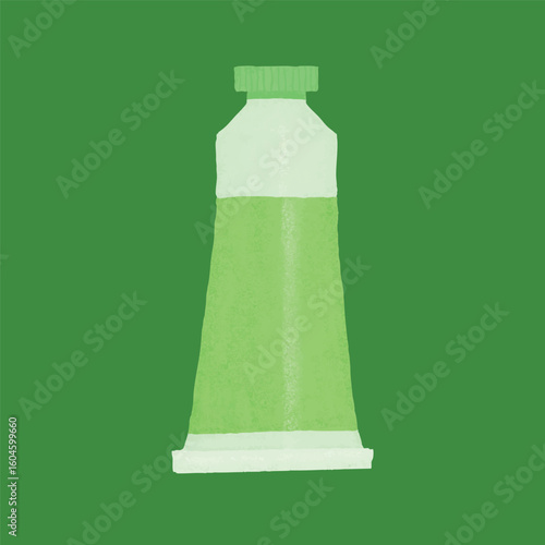 Creative Stationery Illustration – Tube Paint