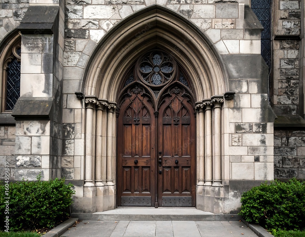 Fototapeta premium Ornate church doorway