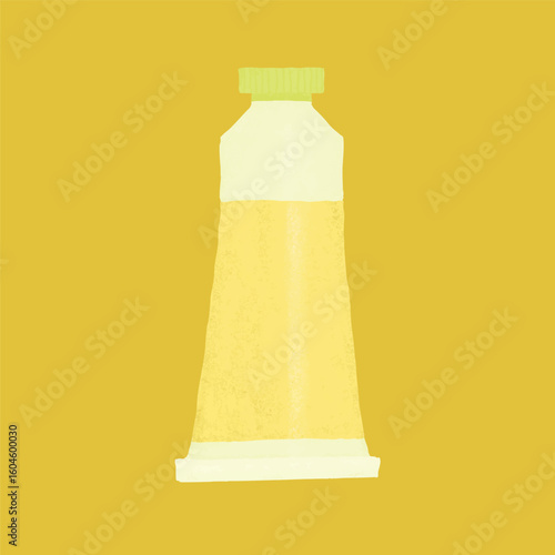 Creative Stationery Illustration – Tube Paint