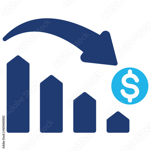 Financial Crisis Icon
