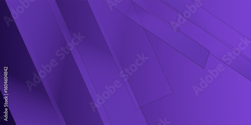 Modern purple and blue colour abstract gradient background with geometric rectangular shapes design background vector illustration eps10. High quality graphic degital pattern. Perfect for Futuristic.