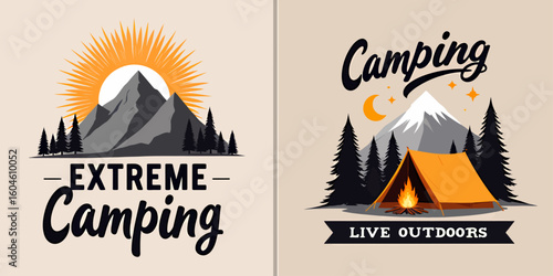 Adventure Calls: Extreme Camping Under Sunset Peaks