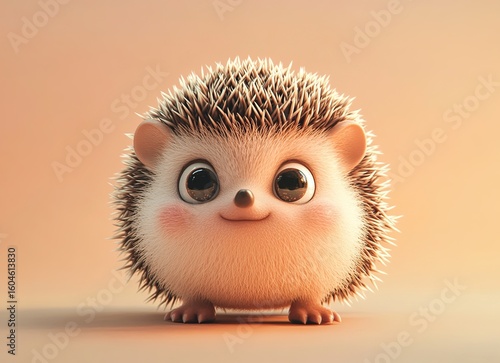 Cute Cartoon Hedgehog