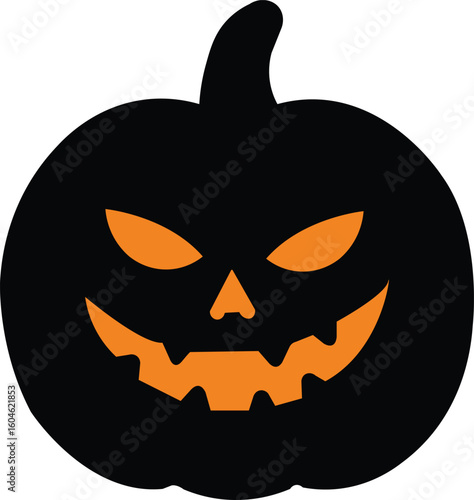 Halloween pumpkin jack o lantern spooky season illustration