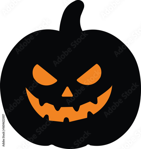 Halloween pumpkin jack o lantern spooky carved design art