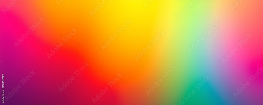 Obraz premium a gradient background transitioning through sunset inspired shades of orange, pink, purple, and blue with a smooth and visually appealing blend.