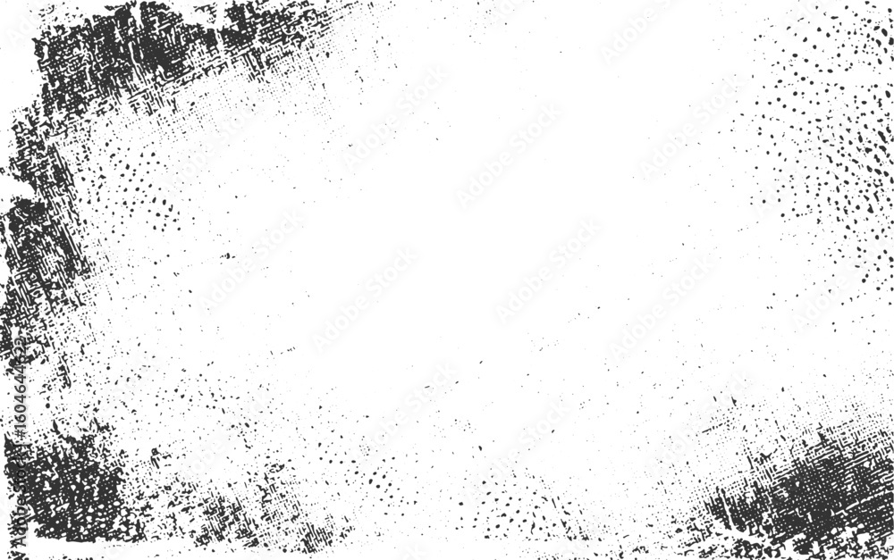 Fototapeta premium Grunge of black and white. Abstract illustration texture of, chips, dot isolated Seamless texture of chips, scratches, stains, dust. Monon transparent background