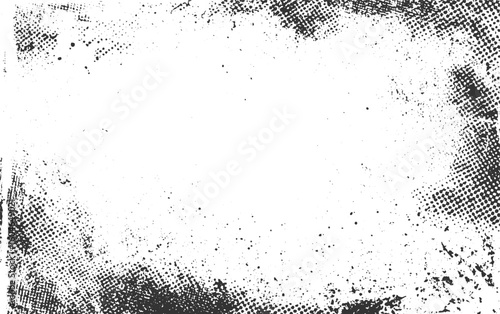 Grunge white and light gray surface. Vector Illustration Frame. Grunge Urban Texture Vector. Dust Overlay. grunge texture transparent background.