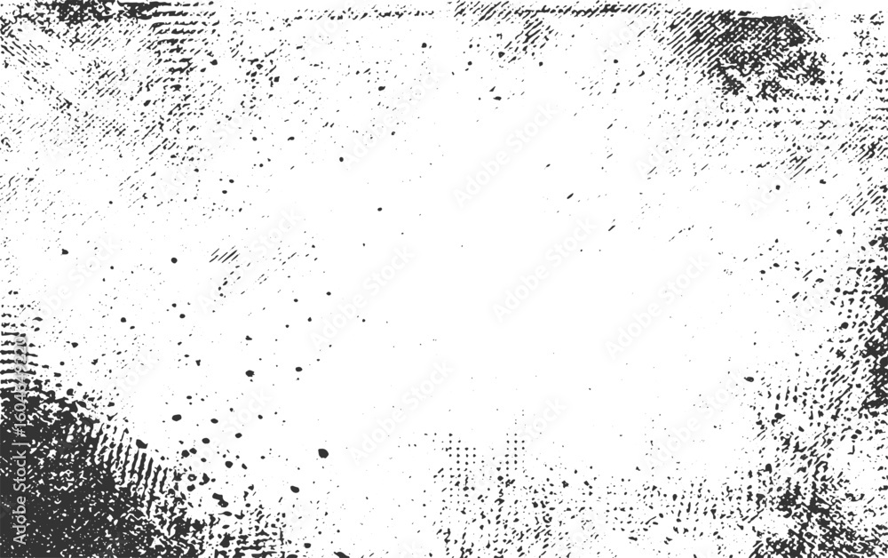 Fototapeta premium halftone dot pattern grunge overlay texture, black, halftone, old grunge black texture design. Grunge damage Dirty grainy and scratches. Distress transparent background.