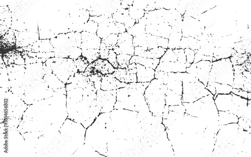 grunge concrete wall distressed texture big shape cracks transparent background