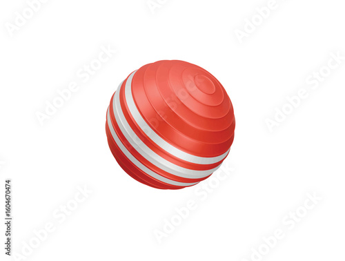 croquet ball icon 3d illustration render