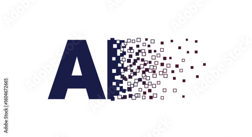 The dissolving digital art of artificial intelligence with evolving data structures transforming futures