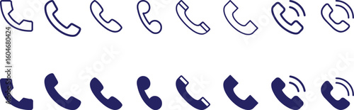 phone,receiver,handset,landline,rotary dial,retro,vintage,illustration,minimalist,navy blue,pattern
