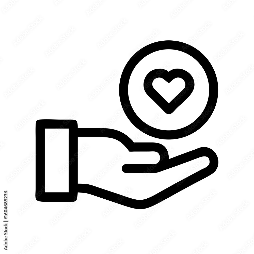 Donate Icon Vector icon PNG with transparent Background Donate Icon Vector icon PNG with transparent Background