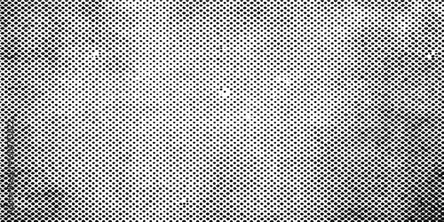 Seamless gray metal grid pattern with a textured steel mesh surface