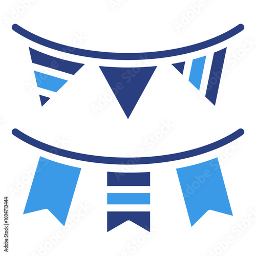 Bunting  Icon Element For Design