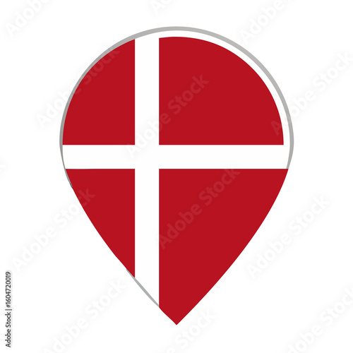 Free Download denmark flag button - GFXLoad