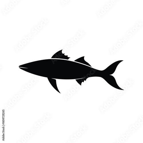 icefish on white background