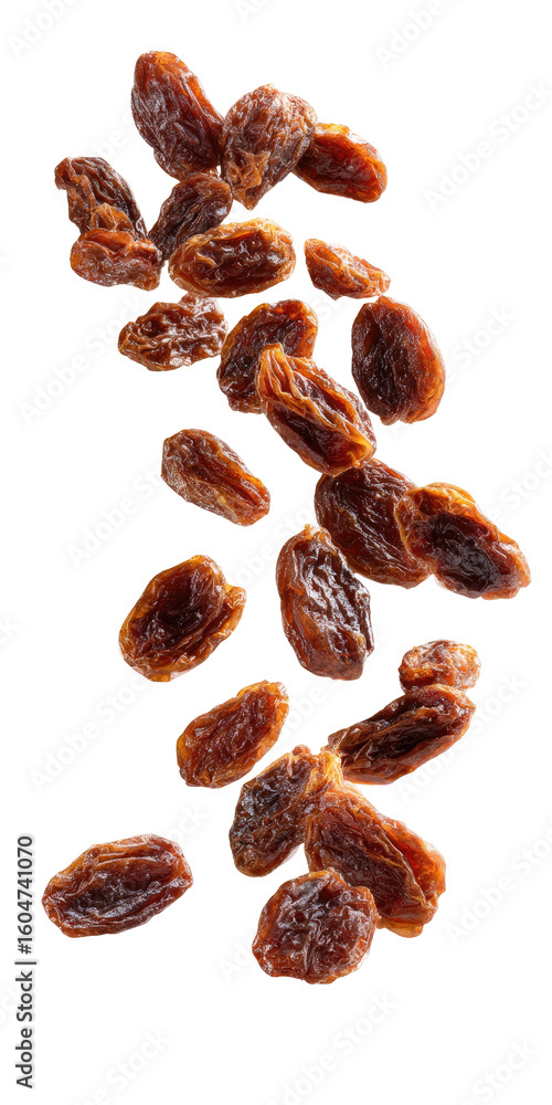 Obraz premium Dried dates falling