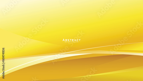 Colorful orange and yellow gradient waves background. Modern futuristic gradient orange abstrac fluid shape background. Summer orange gradient waves wallpaper.