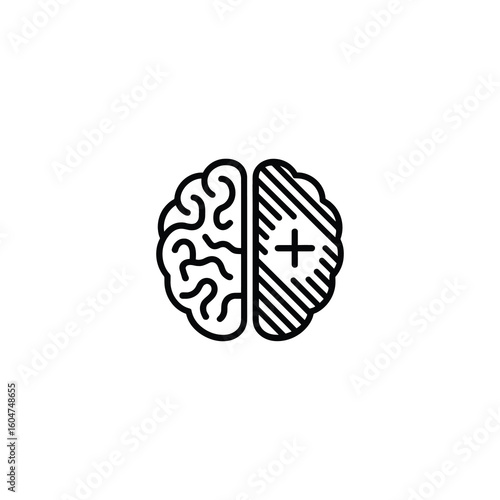 Human Brain Hemispheres Icon