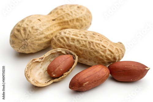 Wallpaper Mural peanuts on white background Torontodigital.ca