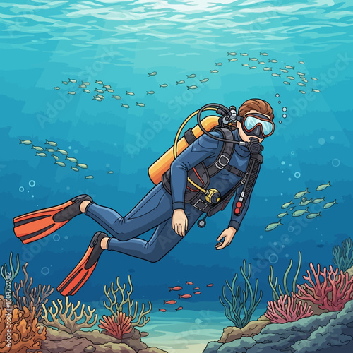 scuba diver