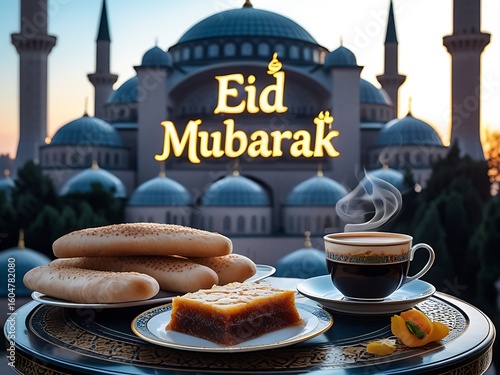 Eid Mubarak Turkish Delight  Tea.