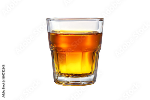 Wallpaper Mural glass filled with amber liquid isolated on transparent background Torontodigital.ca