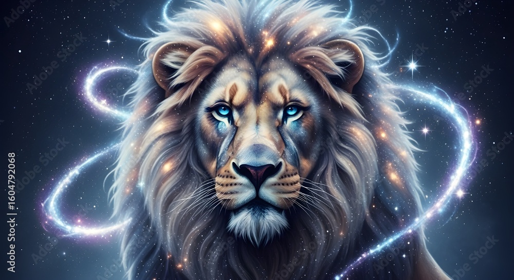 Cosmic Majesty: The Lion of the Stars Cosmic Majesty: The Lion of the Stars