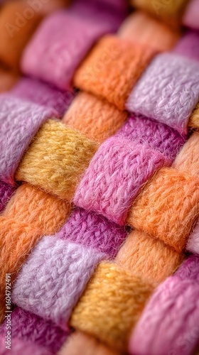 Woven fabric  Woven  Colorful, geometric pattern