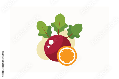 Beet And Orange Salad With Goat Cheese And Arugula