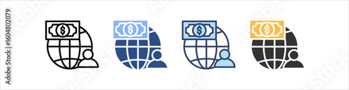 Freelance Icon Set Multiple Style Collection