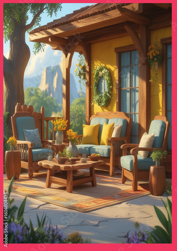 hotel room with a view