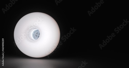 White daylight light bulb
