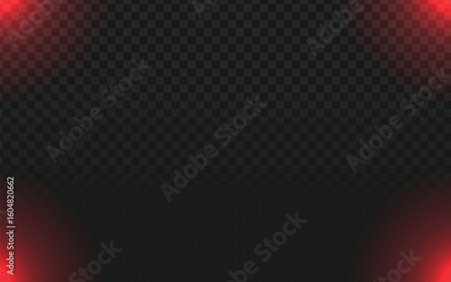 Abstract dark background with subtle red light edges and reflections, perfect for futuristic designs, gaming visuals, or dramatic overlays.