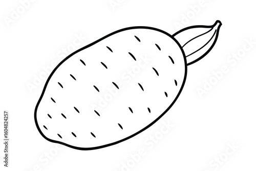 Taro Root Whole Clean Flat Design No Text